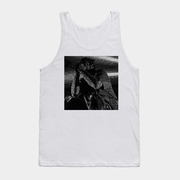 Post Malone Poster & Autograph Tank Top by JEWEBIE